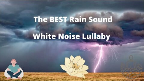 The Best Rain Sound White Noise ASMR Lullaby For Sleeping Without Insomnia On A Rainy Walkway