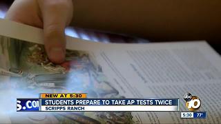 Scripps Ranch students prepare to take AP tests twice