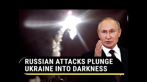 Russian Cruise Missiles Wreak Havoc In Ukraine; Gas, Power Facilities Hit | Blackout In Kharkiv