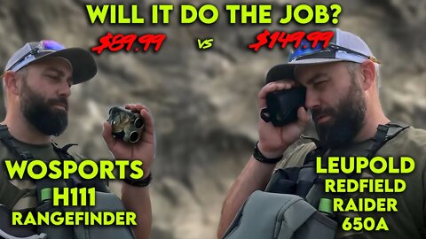 Budget Rangefinder Battle! Wosports H111 vs Redfield Raider 650a - (Wosports H111 Review)