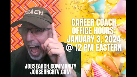 Career Coach Office Hours: January 3 2024
