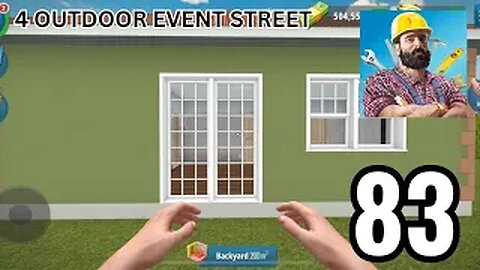 House Flipper-Gameplay Walkthrough Part 83-4 OUTDOOR EVENT STREET