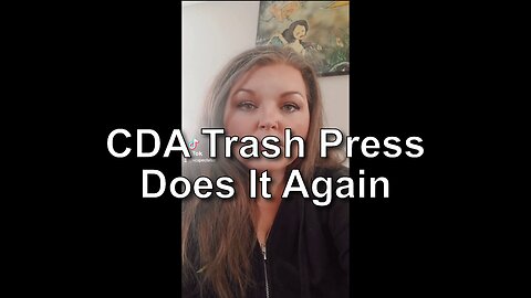 CDA Trash Press Does It Again