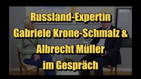 🟥 Gabriele Krone-Schmalz und Albrecht Müller im Gespräch (06.11.2023)