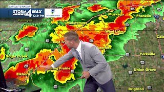 Severe Thunderstorm Warning issued for several southeastern Wisconsin counties