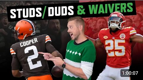 Studs & Duds + Week 17 Waivers, Amari Christmas! | Fantasy Football 2023 - Ep