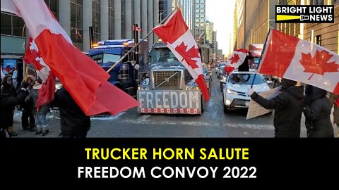 Trucker Horn Salute - Freedom Convoy 2022