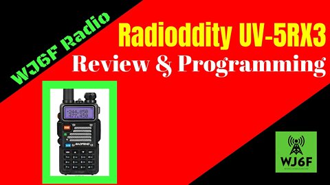 Radioddity UV-5RX3 Review And Programming