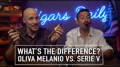 Oliva Melanio VS Oliva Serie V - What's the Difference?