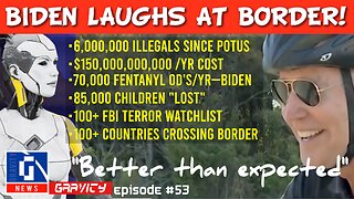Biden Laughs at Border
