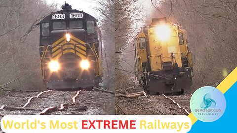 "Doubleheader Adventure: Blasting Down the Bad Track on the NDW Railway Maumee and Western"