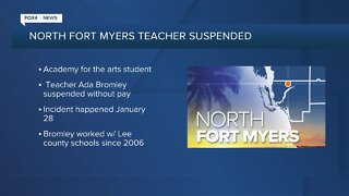 Teacher suspended; accused of dragging and striking a student