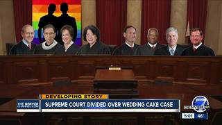 Kennedy wrestles with Colorado wedding cake case at Supreme Court