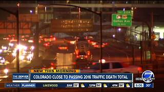 Colorado on pace to surpass last year's roadway death total