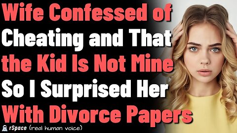 Wife Confessed to Cheating and That the Kid Is Not Mine So I Surprised Her With Divorce Papers