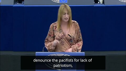 Clare Daly MEP Dublin speaks about War and the Elites