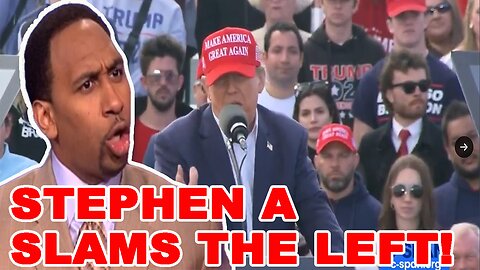 ESPN's Stephen A Smith DESTROYS the Left for pushing Donald Trump "BLOODBATH" HOAX! RED-PILLED?