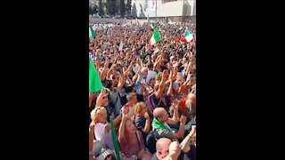 Thousands Protest Against Vaccine Passports in Rome