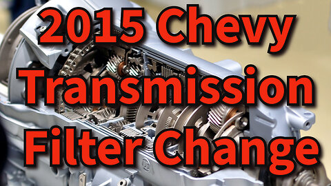 2015 Chevy Silverado 6L80 Transmission Filter Change #subscribe #jamesofalltrades #fypシ #chevrolet