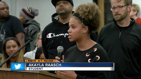 Greendale HS student says she was suspended for confronting someone who called her the N-word