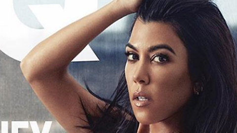 Kourtney Kardashian Bares It All On GQ Cover