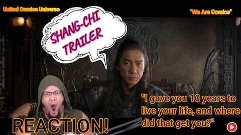 Shang-Chi and the Legend of the Ten Rings - Official Teaser Trailer (2021) REACTION! "We Are Comics"