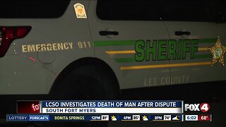 Deputies investigate death of man after dispute in Fort Myers