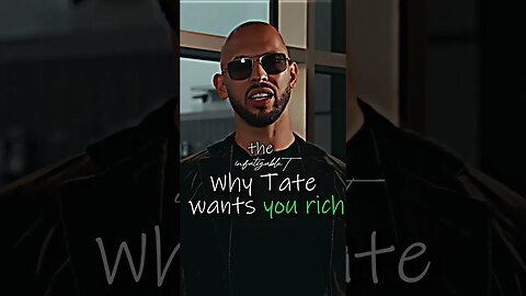 Why Andrew Tate wants his fans RICH!