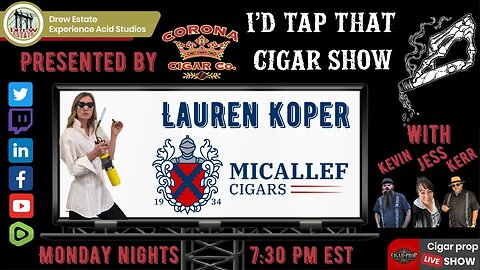 Lauren Koper of Micallef Cigars, I'd Tap That Cigar Show Episode 195