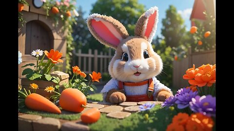 The Enchanted Journey of Benny the Bunny Cartoon kids story #kidstv