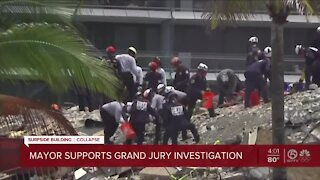 Mayor supports grand jury investigation into Surfside condo collapse