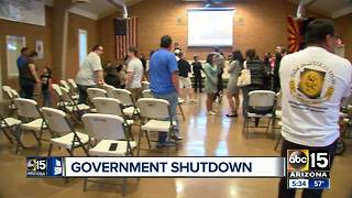 What the government shutdown means for Arizona