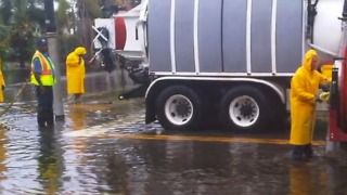 Neighborhood worried about flooding