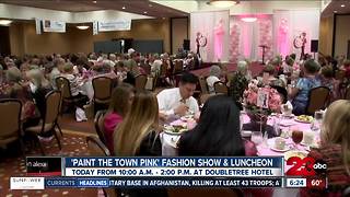 'Paint the town pink' fashion show