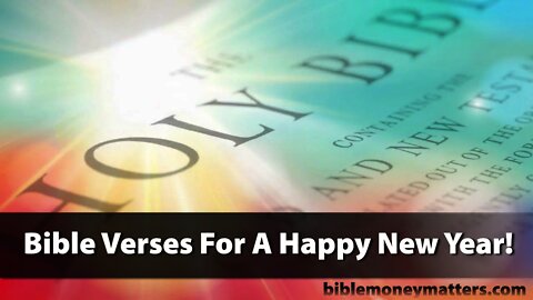 Bible Verses For A Happy New Year