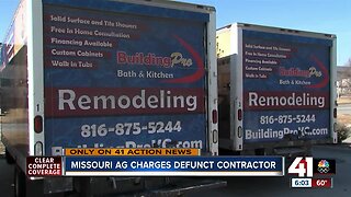 Missouri AG files criminal charges against defunct contractor