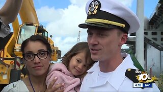 San Diego Navy ships come home