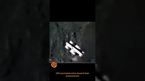Leaked NASA Satellite video showing cigar shaped UFO #shorts