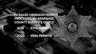 Arapahoe County Sheriff's Office experiencing growing demand for concealed handgun permits