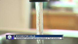 Experiment exposes water concerns at two Rochester Hills schools