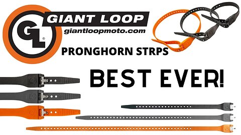 Giant Loop Pronghorn Straps, Best gear straps ever! (Gear and Beer Review)
