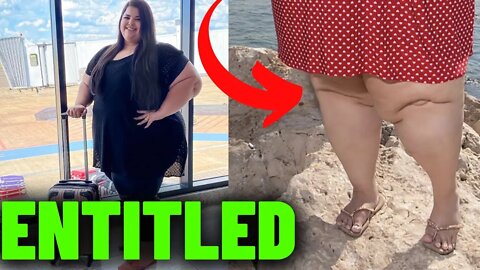 The Most DELUSIONAL Fatty Influencer On The Internet Throws A Fit