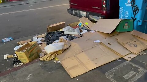 Meet Patrick he has a fetish with garbage he goes around the Tenderloin...