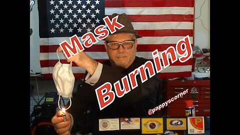 Mask Burning in the Corner