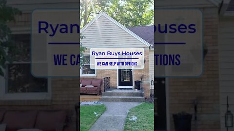 Sell My House Fast Coldwater MI | Ryan Buys Houses | 269-775-4095 | #shorts