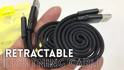 Flexible Retractable iPhone Lightning Cable by Cafele Review