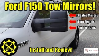 Upgrade TIme! Yitamotor Tow Mirrors install and review