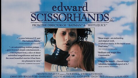 "Edward Scissorhands" (1990) Directed by Tim Burton
