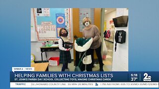 Helping families with Christmas lists