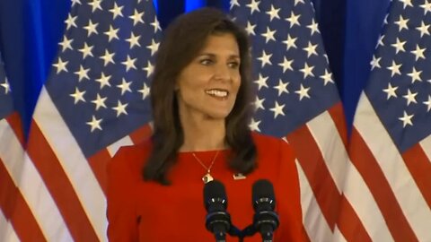 VIDEO: Nikki Haley concludes her presidential bid and extends congratulations to Trump. #NikkiHaley